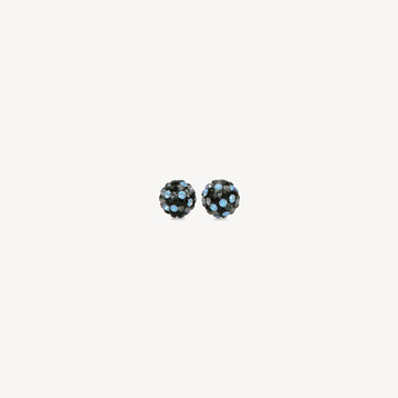 Starlight Sparkle Ball Stud Earrings
